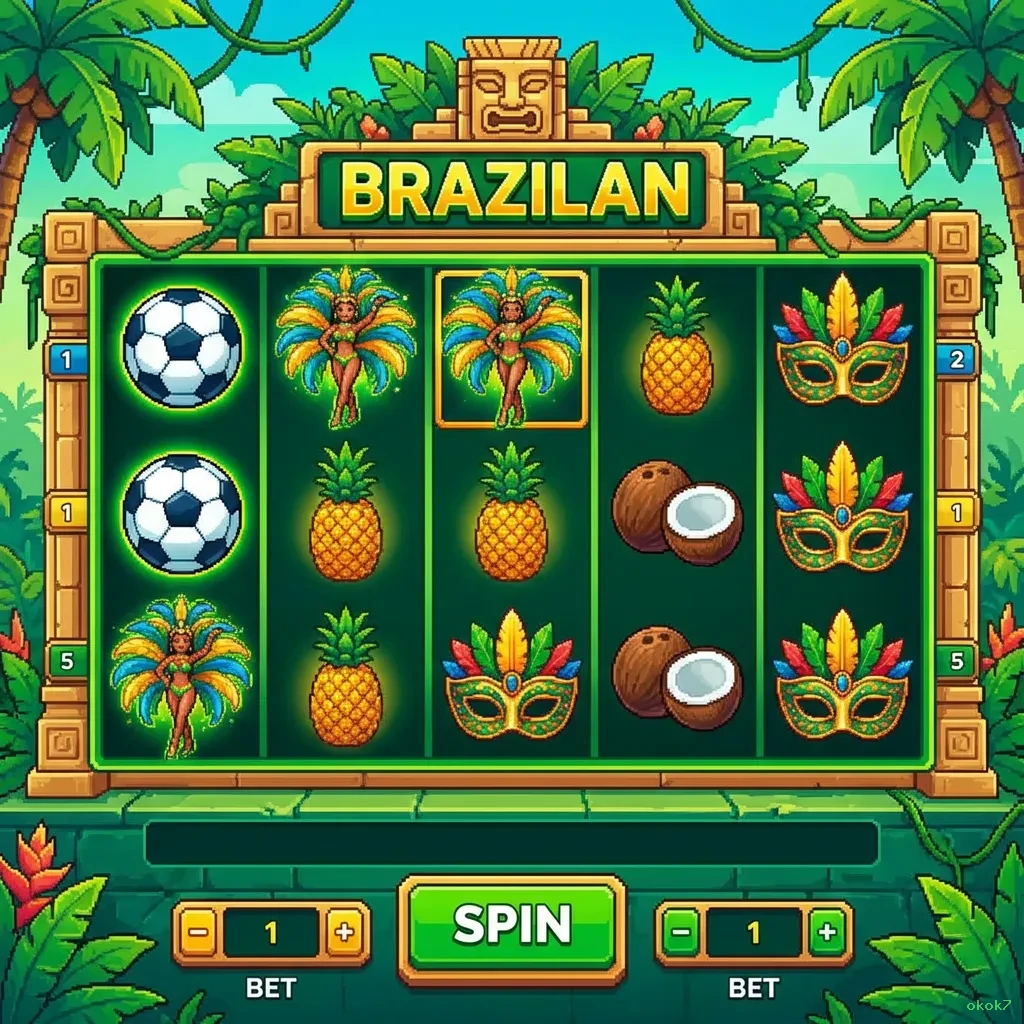Slots online da okok7 com jackpots progressivos